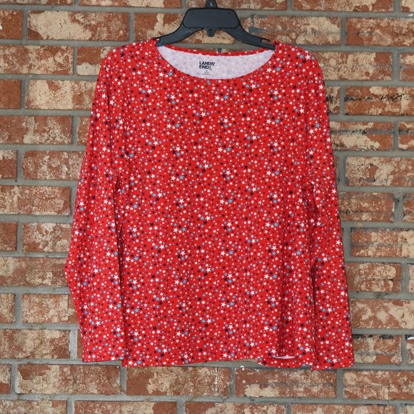 Lands' End Multicolored Top - Picture 1 of 3